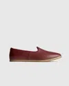 Quince Men's Crafted Leather Slip-on In Burgundy