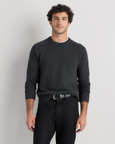 Quince Men's Crewneck Sweater In Gray