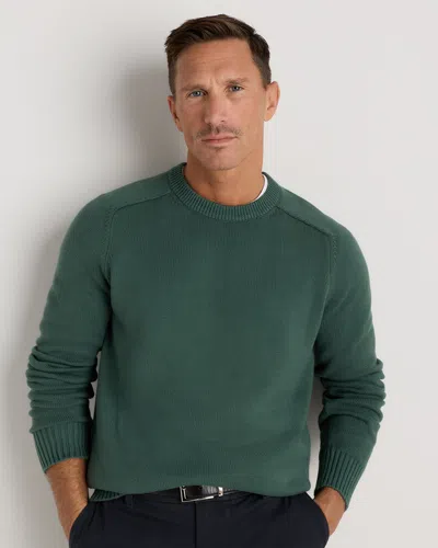 Quince Men's Crewneck Sweater In Green