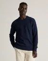 Quince Men's Crewneck Sweater In Navy