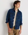 Quince Men's Denim Chore Jacket In Purple