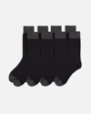 Quince Men's Dress Socks 4-pack In Black