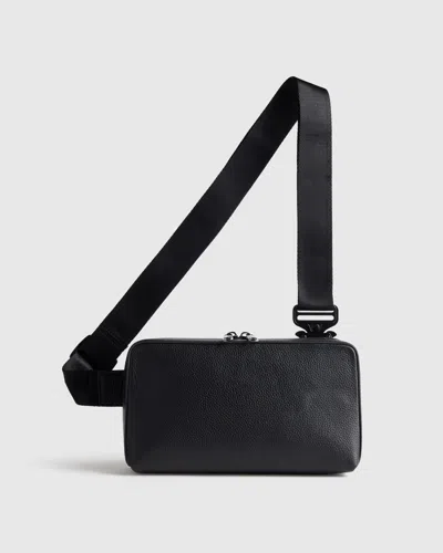 Quince Men's Excursion Italian Leather Sling In Black