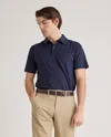 Quince Men's Extra-fine Australian Merino Polo In Navy