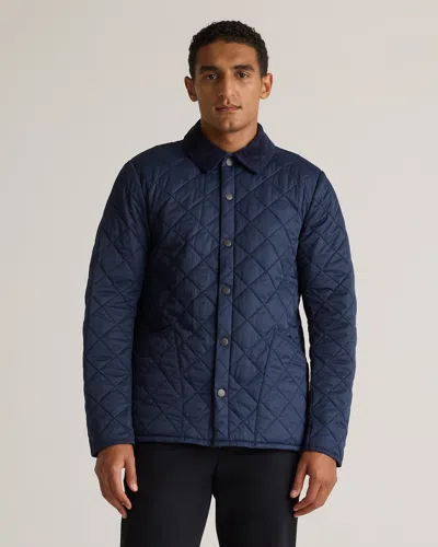 Quince Men's Featherless Quilted Jacket In Admiral