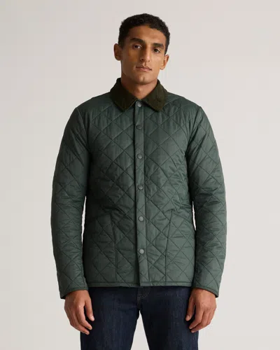 Quince Men's Featherless Quilted Jacket In Verdant Pine