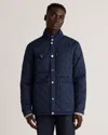 Quince Men's Featherless Quilted Utility Jacket In Admiral
