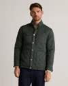 Quince Men's Featherless Quilted Utility Jacket In Verdant Pine