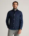 Quince Men's Featherless Quilted Vest In Admiral