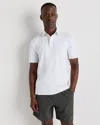 Quince Men's Flowknit Breeze Performance Polo In White