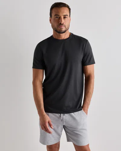 Quince Men's Flowknit Breeze Performance T-shirt In Black