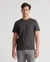 Quince Men's Flowknit Breeze Performance T-shirt In Heather Black