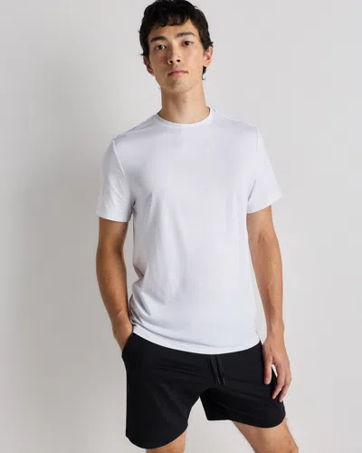 Quince Men's Flowknit Breeze Performance T-shirt In White