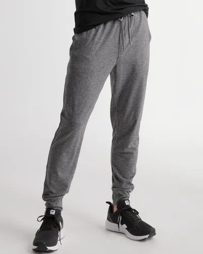 Quince Men's Flowknit Performance Jogger In Heather Grey