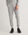 Quince Men's Flowknit Performance Jogger In Heather Pale Grey