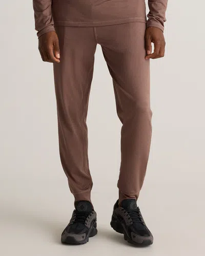 Quince Men's Flowknit Performance Jogger In Heather Sable