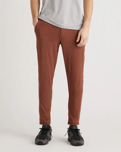 Quince Men's Flowknit Performance Pants In Heather Cedar