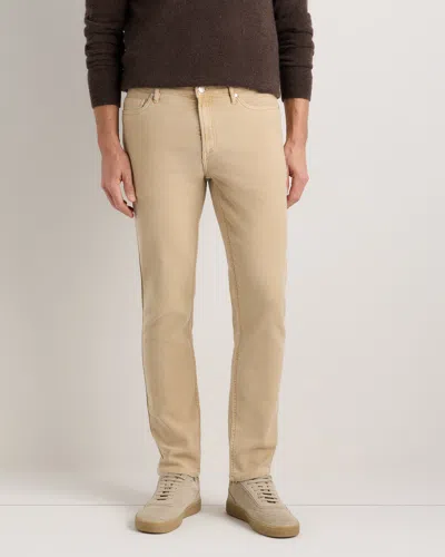 Quince Men's French Terry 5-pocket Pants In Brown