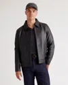 Quince Men's Harrington Jacket In Black
