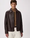 Quince Men's Harrington Jacket In Brown