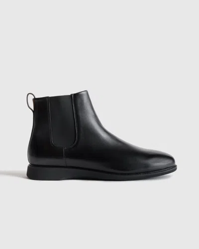 Quince Men's Hybrid Crafted Leather Chelsea Boot In Black