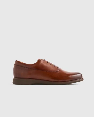 Quince Men's Hybrid Crafted Leather Oxford In Brown