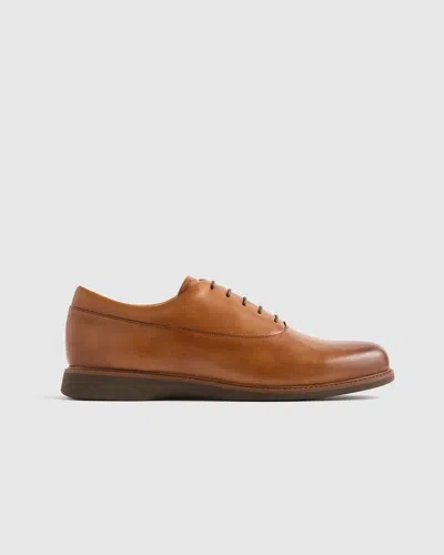 Quince Men's Hybrid Crafted Leather Oxford In Brown