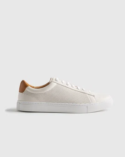 Quince Men's Italian Leather Everyday Sneaker In White