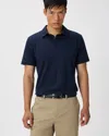 Quince Men's Japanese Lotus Polo In Blue