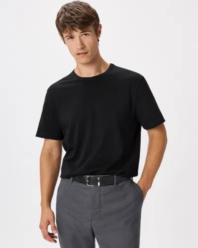 Quince Men's Japanese Lotus T-shirt In Black