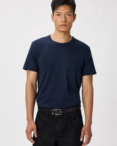 Quince Men's Japanese Lotus T-shirt In Blue