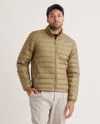 Quince Men's Lightweight Down Packable Puffer Jacket In Bright Olive