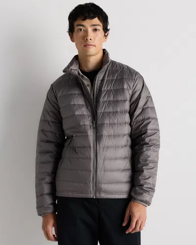 Quince Men's Lightweight Down Packable Puffer Jacket In Gray