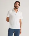 QUINCE MEN'S COMMUTER STRETCH PIQUE POLO