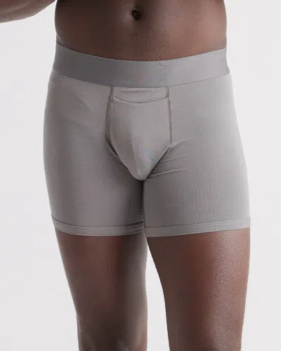 Quince Men's Micromodal 4" Trunk In Grey