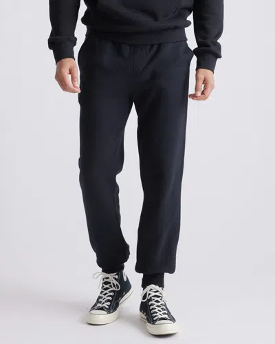 Quince Men's Organic Heavyweight Fleece Sweatpants In Black
