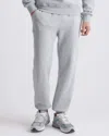 Quince Men's Organic Heavyweight Fleece Sweatpants In Heather Grey
