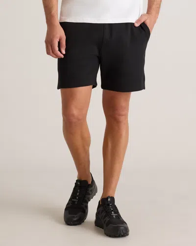 Quince Men's Organic Midweight French Terry Short In Bold Black