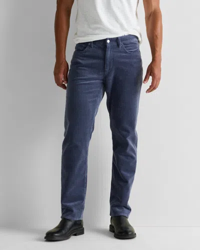 Quince Men's Organic Stretch Corduroy 5-pocket Pants In Blue