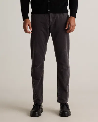Quince Men's Organic Stretch Corduroy 5-pocket Pants In Dark Coal