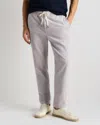 Quince Men's Organic Stretch Corduroy Drawstring Trouser In Gray