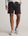 Quince Men's Organic Stretch Corduroy Shorts In Dark Coal