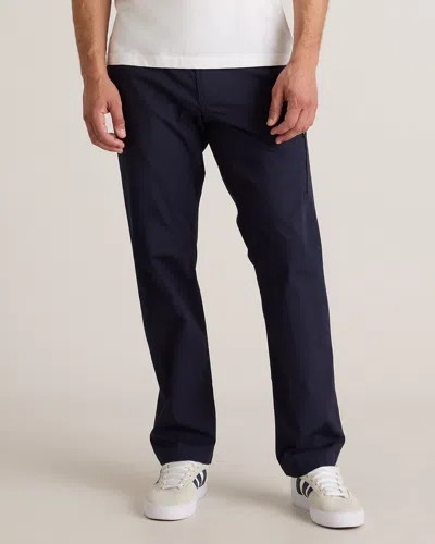 Quince Men's Organic Stretch Ripstop Straight Pants In Deep Navy