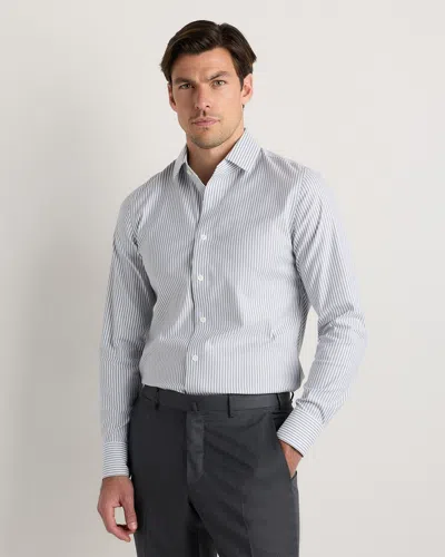 Quince Men's Oxford Non-iron Dress Shirt In Gray