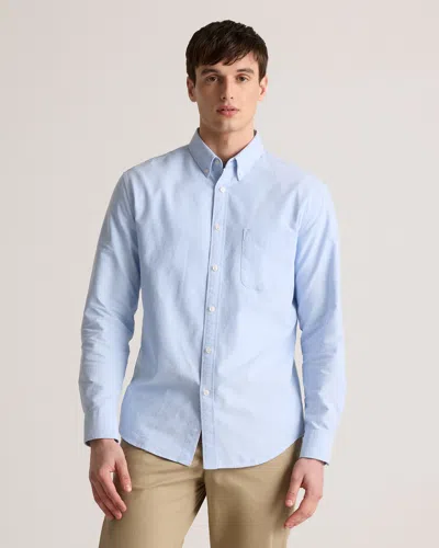 Quince Men's Oxford Shirt In Pale Blue