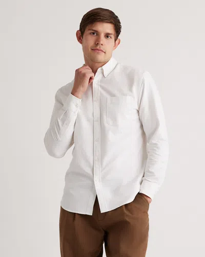 Quince Men's Oxford Shirt In White