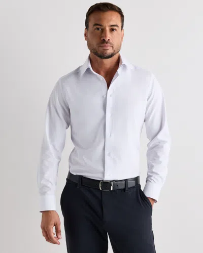 Quince Men's Performance Stretch Wrinkle-free Dress Shirt In White