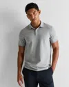 Quince Men's Pique Polo In Gray