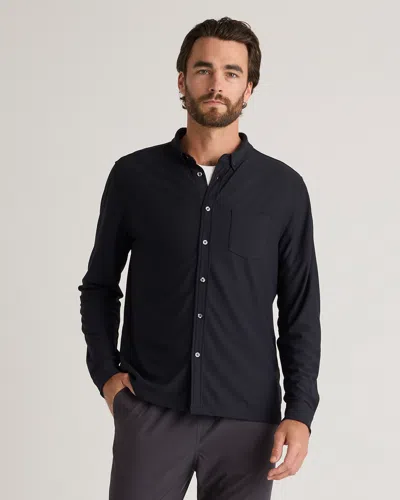 Quince Men's Propique Performance Button Down In Black