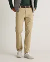 Quince Men's Protech Golf Pants In Sand Dune